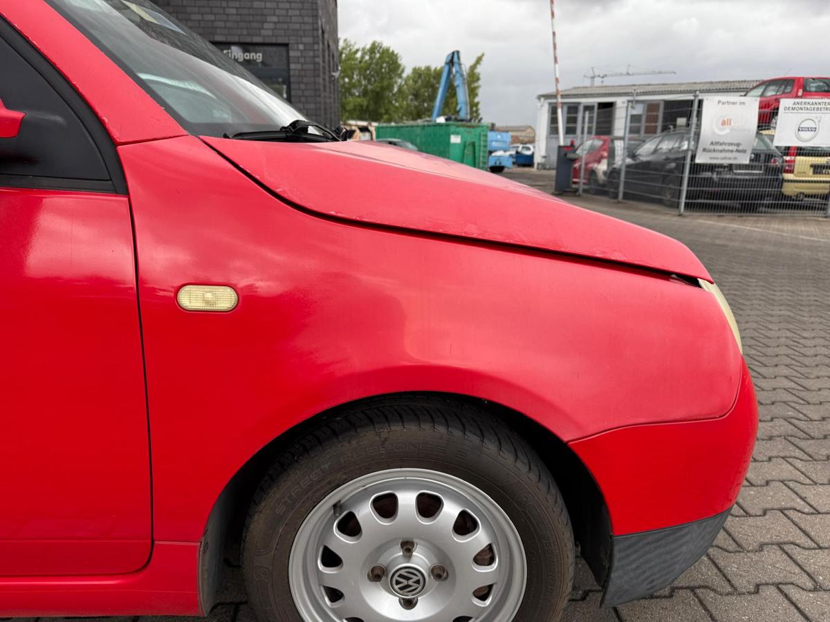VW Lupo 6E 3L original Kotflügel rechts LP3G Flashrot BJ99